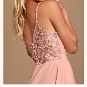 Lulus pink dress